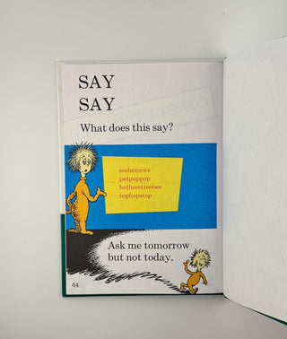 📚 Hop on Pop by Dr. Seuss (50th Anniversary Edition, Hardcover) Beginner Books