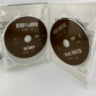 James Stewart 6-Movie Western Collection DVD 3-Disc Set w/ Slipcover