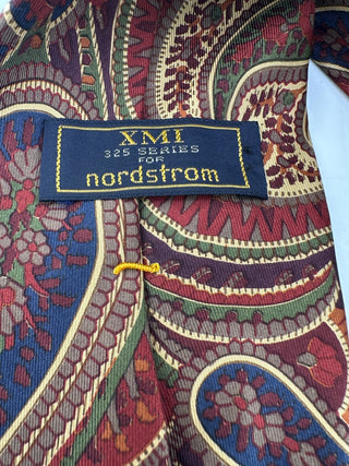 XMI 325 Series Handmade Silk Paisley Tie for Nordstrom
