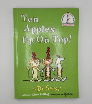 Ten Apples Up On Top! by Dr. Seuss - Beginner Books Hardcover