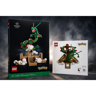 LEGO Pokémon Rayquaza 72168 Empty Replacement Box + Instruction Manual ONLY