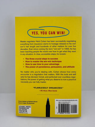 You Can Negotiate Anything Herb Cohen Negotiation Book