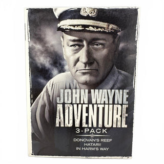 John Wayne Adventure 3-Pack DVD Set - Donovan's Reef, Hatari!, In Harm's Way