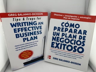 Business Plan Books English Spanish Balanko-Dickson Lot