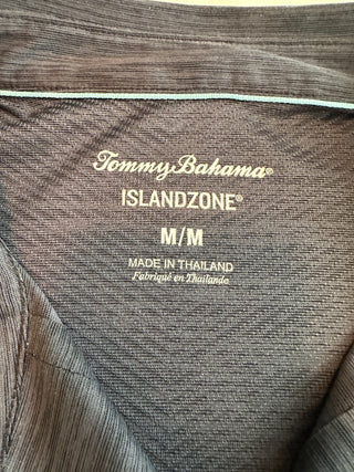 Tommy Bahama IslandZone Men's Gray Polo Shirt Medium