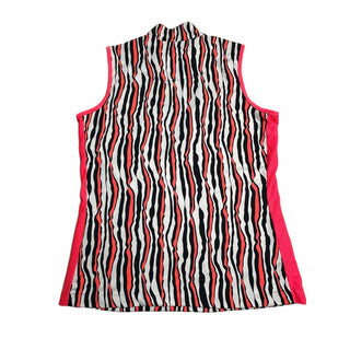 Tail Women's Pink Black Abstract Outfit Sleeveless Golf Polo