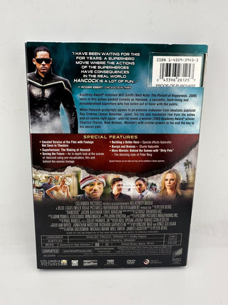 Hancock 1-Disc Unrated Edition DVD Movie