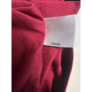 Rhoback Men’s XL Performance T Shirt Maroon Red Stretch Athletic Golf Tee