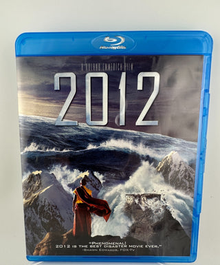 2012 Blu-ray Movie John Cusack Chiwetel Ejiofor Amanda Peet Roland Emmerich