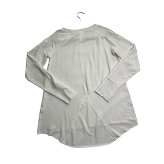 Belyn Key Womens XS White Long Sleeve High Low Golf Pullover Top