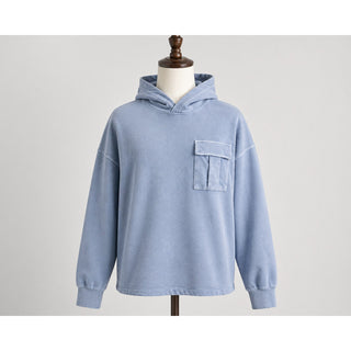 Women’s Sonoma Goods for Life Hoodie Sweatshirt Blue Large L Long Sleeve Pocket