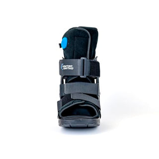 United Ortho Short Air CAM Walker Fracture Boot Small Black Pneumatic Walking Boot