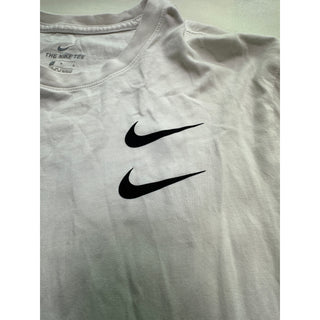Nike Double Swoosh Goddess of Victory Long Sleeve T-Shirt White Men’s Large L