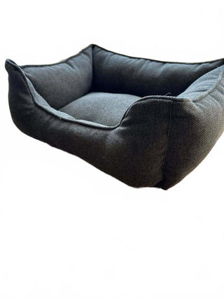 2 Pack Soft Plush Orthopedic Dog Beds in Gray and Dark Gray