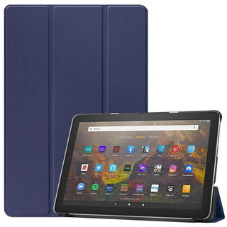Stianiiie Fire HD 8/8 Plus Case 10th 12th Gen 2020 2022 Navy Trifold