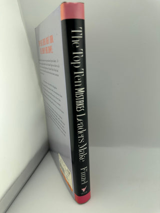 The Top Ten Mistakes Leaders Make Hans Finzel Hardcover