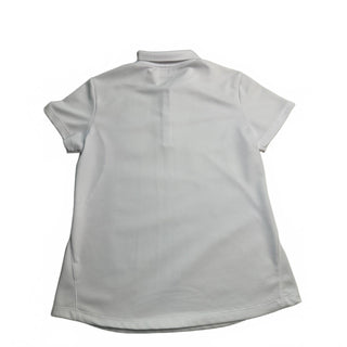 Lady Pin Seeker Performance Golf Polo Shirt Medium White