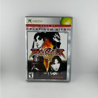 SoulCalibur II Xbox Best of Platinum Hits Factory Sealed NEW Namco 2003