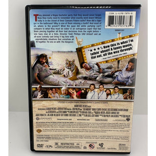The Hangover DVD 2009 Bradley Cooper Zach Galifianakis Ed Helms Comedy