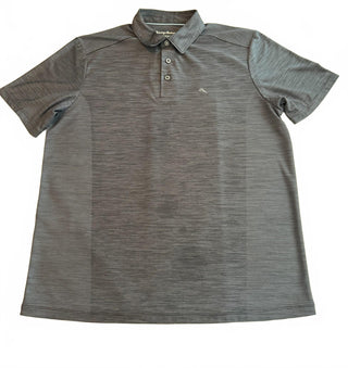 Tommy Bahama IslandZone Men's Gray Polo Shirt Medium