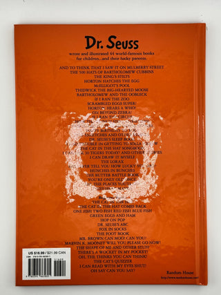 The Butter Battle Book by Dr. Seuss Hardcover Classic Children’s Story 1984