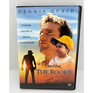 The Rookie DVD 2002 Dennis Quaid Disney Baseball True Story Widescreen