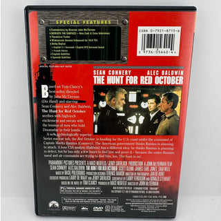 The Hunt for Red October DVD Special Collector's Edition Sean Connery Widescreen