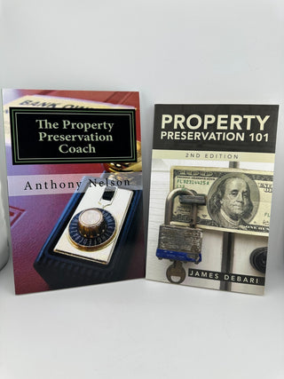 Property Preservation 101 Coach 2 Book Real Estate Lot