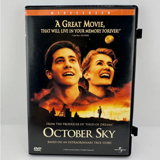 October Sky DVD 1999 Widescreen Jake Gyllenhaal Laura Dern Chris Cooper
