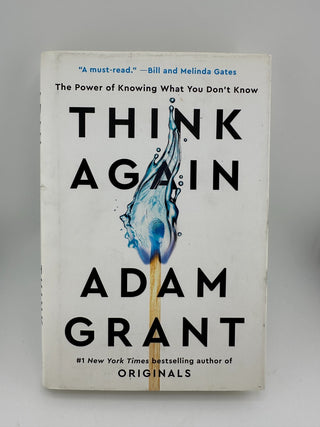Think Again by Adam Grant Hardcover 2021 Viking Annotated Highlighted Copy