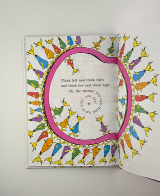 📚 Oh, the Thinks You Can Think! by Dr. Seuss – Hardcover (Beginner Books)