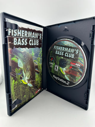 Fisherman's Bass Club PS2 PlayStation 2 Complete CIB Tested Agetec Fishing Game