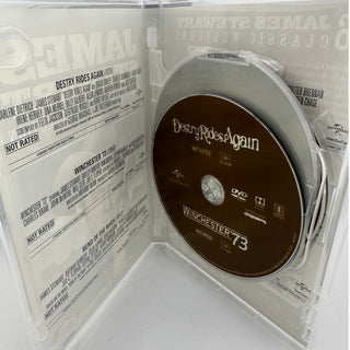 James Stewart 6-Movie Western Collection DVD 3-Disc Set w/ Slipcover