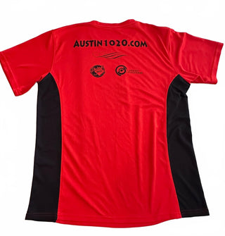 Greenlight Apparel Austin 10/20 Marathon Tee Men's Large Red