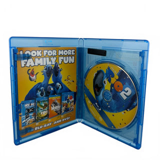 Rio 2 Blu-ray DVD Combo w Slipcover Inserts Blue Sky Studios 2014