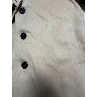 Fashion Nova Men Camel Tan Hooded Overcoat Gray Hoodie Layer Size L