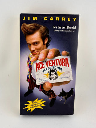 Ace Ventura Pet Detective VHS 1994 Jim Carrey Comedy Warner Home Video Tested