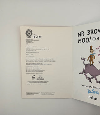 📘 Mr. Brown Can Moo! Can You? by Dr. Seuss – Collins Big Cat Blue Band 4