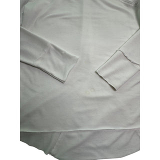Belyn Key Women's White Long Sleeve Thermal Shirt Size XS