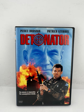 Detonator DVD Pierce Brosnan Patrick Stewart Action Movie