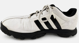 Adidas Tour360 Golf Shoes Mens US 10 White Black Softspikes Leather Waterproof