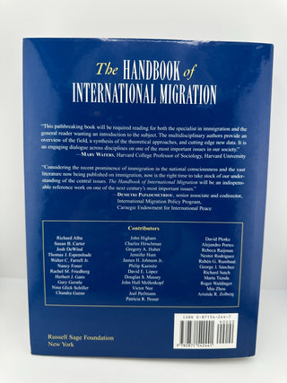 Handbook International Migration NEW Hardcover Hirschman