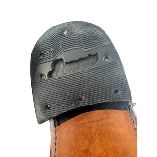 Denver Boots 7.5-8 Croc Embossed Cowhide Leather Western Ankle Boots Mexico