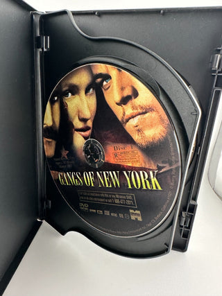 Gangs of New York DVD 2003 2 Disc Set Leonardo DiCaprio Daniel Day Lewis R