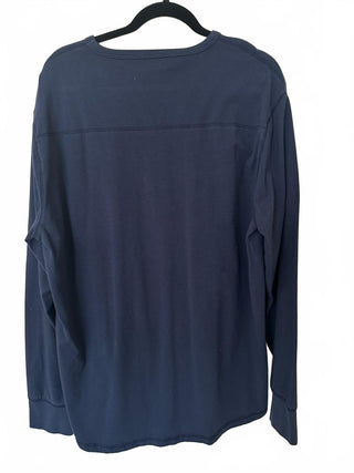 Lucky Brand Men's Navy Blue Long Sleeve Shirt XL