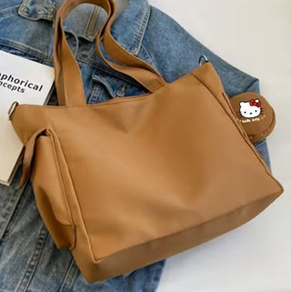 Hello Kitty Brown Tote Bag with Detachable Coin Purse