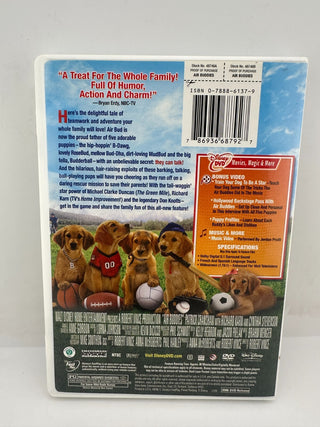 Air Buddies DVD Disney Family Movie Talking Puppies Kids Film