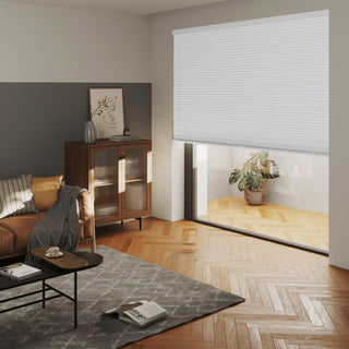 MYshade 33x72 Cordless Blackout Cellular Shades Honeycomb Blinds White