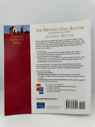 Prentice Hall Reader 7th Ed George Miller Annotated Instructor Edition PB