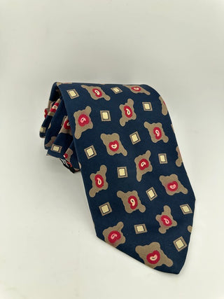 Robert Talbott for Nordstrom Men's Blue Patterned Silk Tie